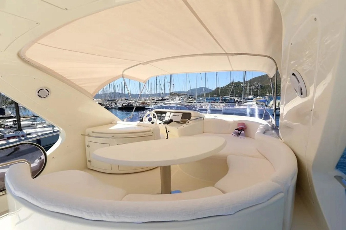 Аренда моторной яхты Azimut 55 Sea Eagle в Мармарисе  - Турция